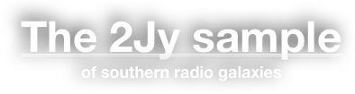The 2Jy sample 
of southern radio galaxies