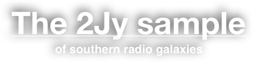 The 2Jy sample 
of southern radio galaxies